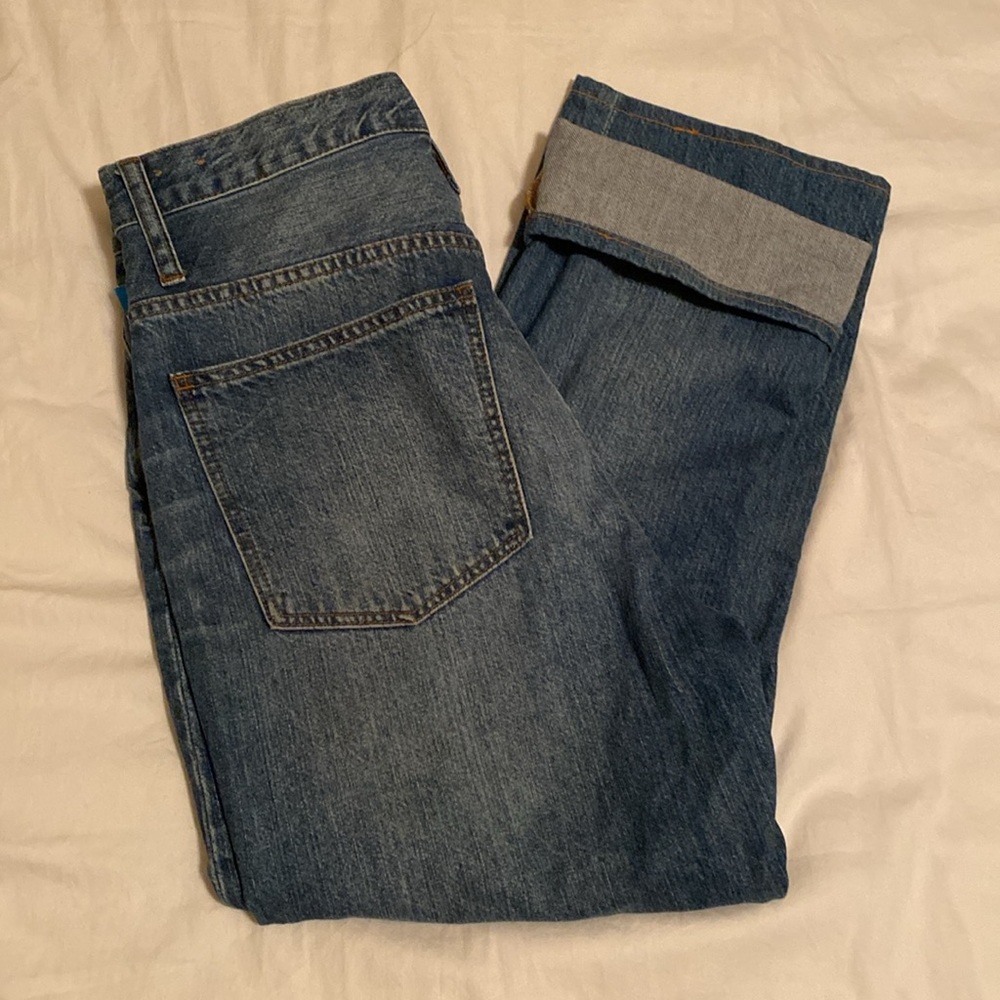 Madewell Rigid Straight Crop Jeans Size 31